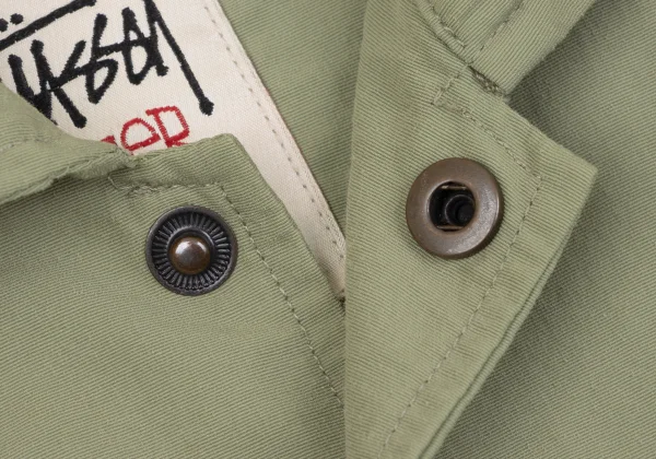 STUSSY Logo Print Nylon Coaching Jacket K-162644_005