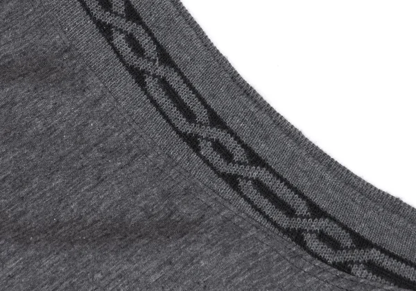 GIANNI VERSACE Chain Jacquard Cotton Tank Top K-162645_004