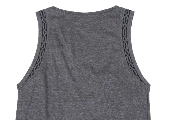 GIANNI VERSACE Chain Jacquard Cotton Tank Top K-162645_008