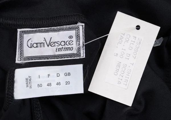 GIANNI VERSACE Seam Switching V Neck Sleeveless Top K-162647_008