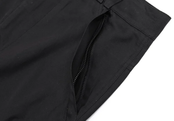 ジャンニヴェルサーチGIANNI VERSACE コットンテーパードパンツ 黒48 K-162651_006