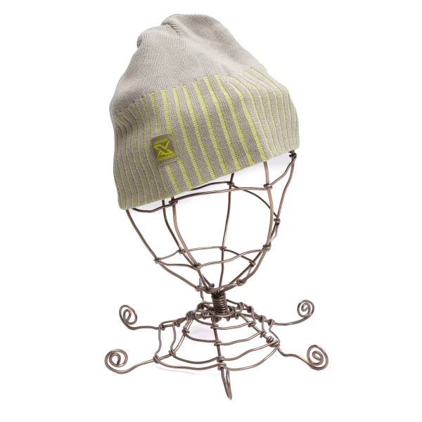 ARMANI EXCHANGE Cotton Rib Beanie Beige,Yellow  K-162653_001