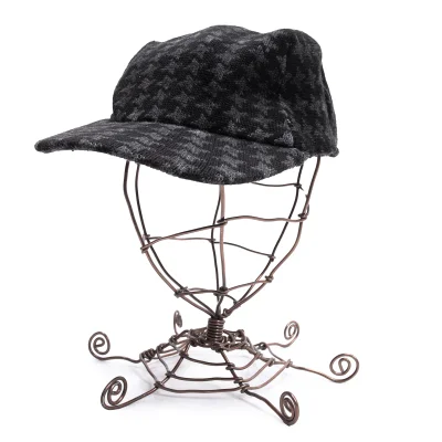 ARMANI EXCHANGE Cotton Wool Houndstooth Cap