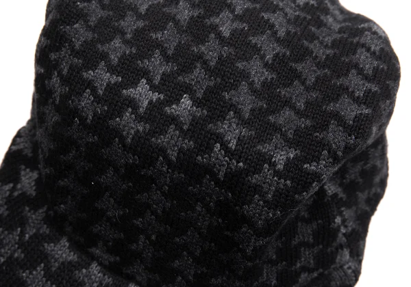 ARMANI EXCHANGE Cotton Wool Houndstooth Cap K-162654_005