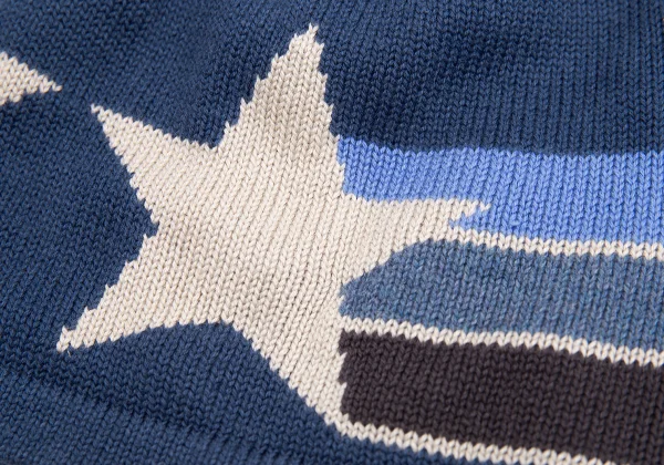 ARMANI EXCHANGE Star Woven Knit Beanie K-162656_006
