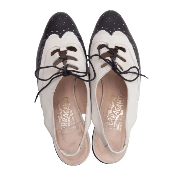 Salvatore Ferragamo Wingtip Shoes K-162657_012