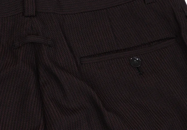 Jean Paul GAULTIER HOMME Wool Zigzag Stripe Pants K-162658_011