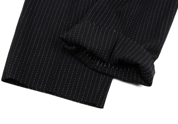 Jean Paul GAULTIER HOMME Wool Stitch Stripe Tuck Pants K-162659_008