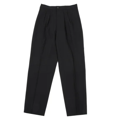 Jean Paul GAULTIER HOMME Summer Wool Tuck Pants