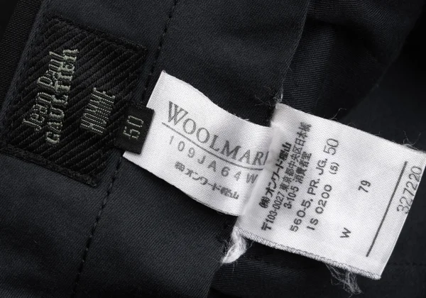 Jean Paul GAULTIER HOMME Wool Tuck Tapered Pants K-162661_013
