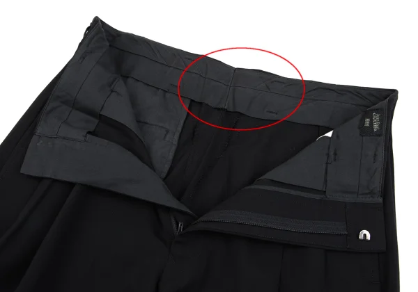 Jean Paul GAULTIER HOMME Wool Tuck Pants K-162662_005