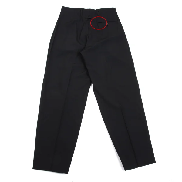 Jean Paul GAULTIER HOMME Wool Tuck Pants K-162662_010