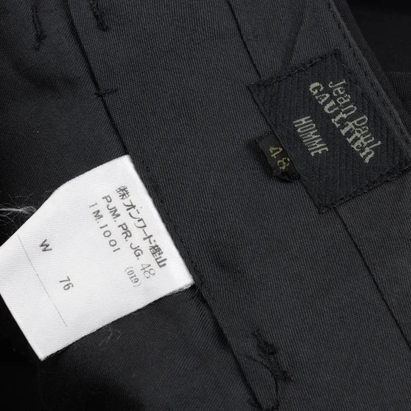 Jean Paul GAULTIER HOMME Wool Tuck Pants K-162662_014