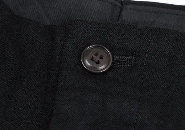 Jean Paul GAULTIER HOMME Wool Tuck Wide Tapered Pants K-162663_005
