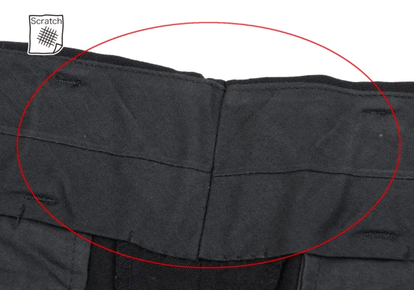 Jean Paul GAULTIER HOMME Wool Tuck Wide Tapered Pants K-162663_007