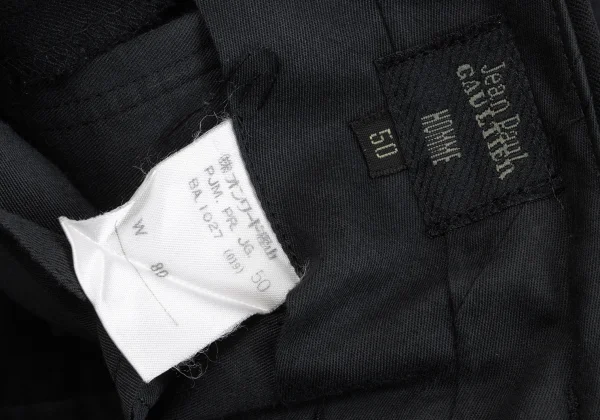 Jean Paul GAULTIER HOMME Wool Tuck Wide Tapered Pants K-162663_013