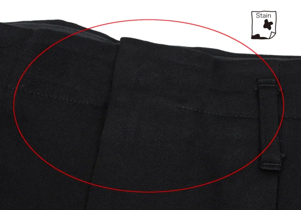 Jean Paul GAULTIER HOMME Wool Tuck Wide Pants K-162664_003