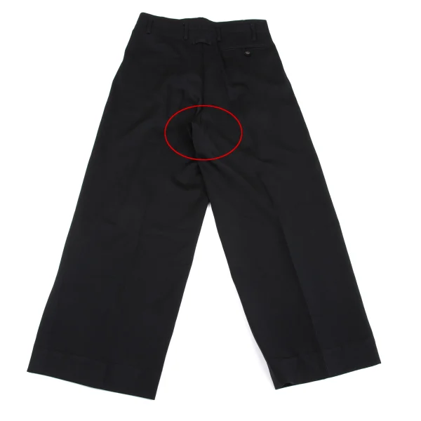 Jean Paul GAULTIER HOMME Wool Tuck Wide Pants K-162664_011