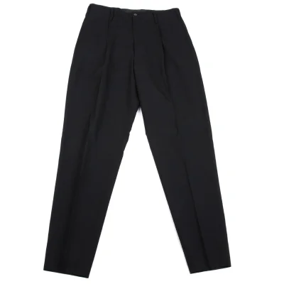 Jean Paul GAULTIER HOMME Wool Tuck Tapered Pants