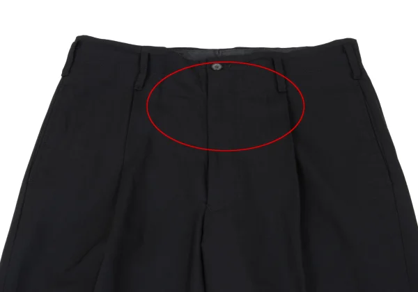 Jean Paul GAULTIER HOMME Wool Tuck Tapered Pants K-162665_002
