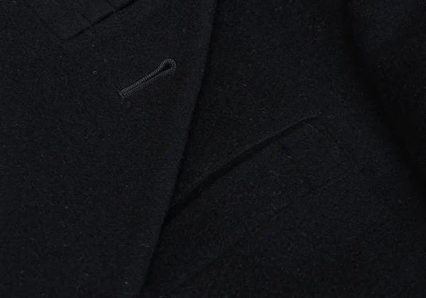 Jean Paul GAULTIER HOMME Graphic Printed Lining Wool Melton Coat K-162666_005