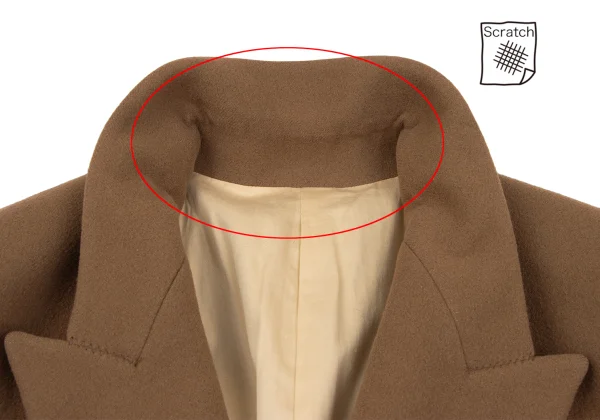 Jean Paul GAULTIER HOMME Wool Melton Peak Lapel Pea Coat K-162667_004