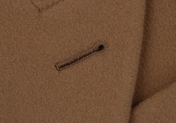 Jean Paul GAULTIER HOMME Wool Melton Peak Lapel Pea Coat K-162667_005