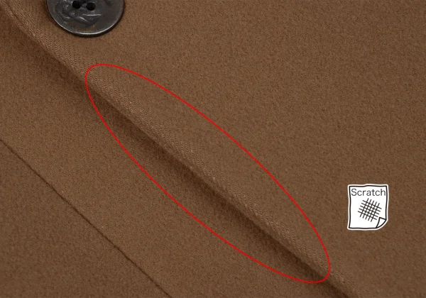 Jean Paul GAULTIER HOMME Wool Melton Peak Lapel Pea Coat K-162667_009