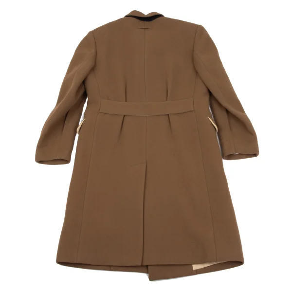 Jean Paul GAULTIER HOMME Wool Melton Peak Lapel Pea Coat K-162667_016