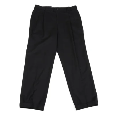 Papas Vitale Barberis Canonico SUPER120'S Wool Tuck Pants