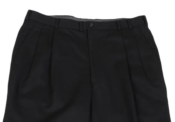 Papas Vitale Barberis Canonico SUPER120'S Wool Tuck Pants K-162669_002