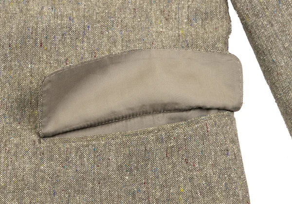 Papas Silk Linen Color Nep Jacket K-162671_010