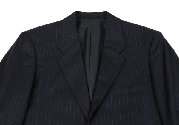 Papas GUABELLO SUPER130'S Wool Striped Jacket K-162672_002