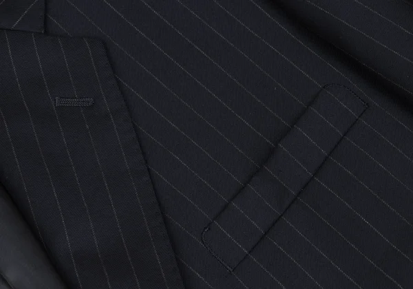 Papas GUABELLO SUPER130'S Wool Striped Jacket K-162672_004