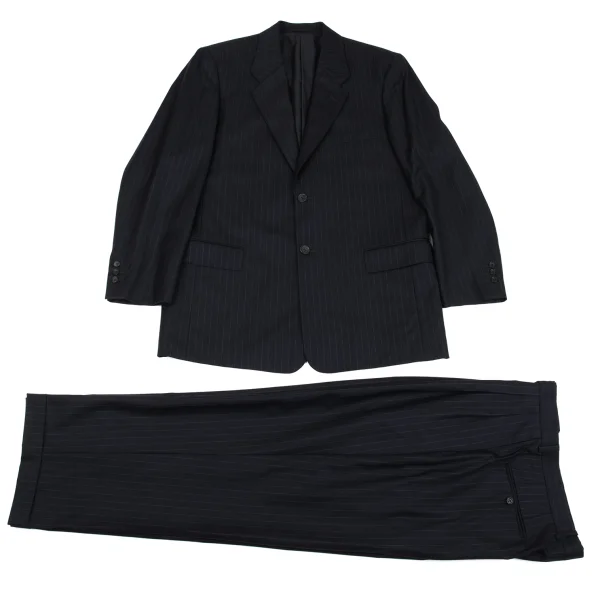 Papas GUABELLO SUPER130'S Wool Striped Jacket K-162672_014