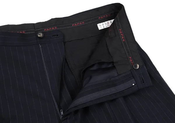 Papas GUABELLO SUPER130'S Wool Striped Pants K-162673_005