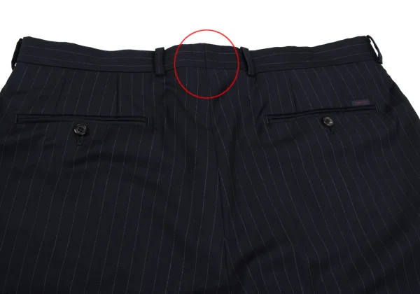 Papas GUABELLO SUPER130'S Wool Striped Pants K-162673_010