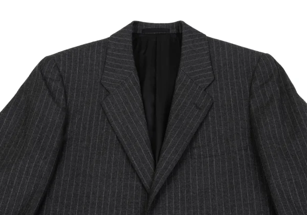 Papas Martin Sons＆Co. SUPER120'S & CASMERE Striped Tailored Jacket K-162675_002