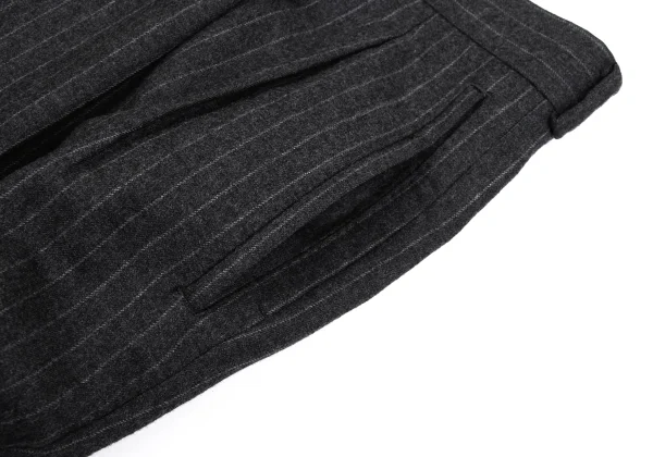 Papas Martin Sons＆Co. SUPER120'S & CASMERE Striped Tuck Pants K-162676_003