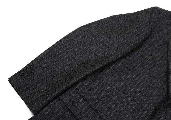 Papas Martin Sons＆Co. SUPER120'S & CASMERE Striped Jacket & Pants K-162677_005