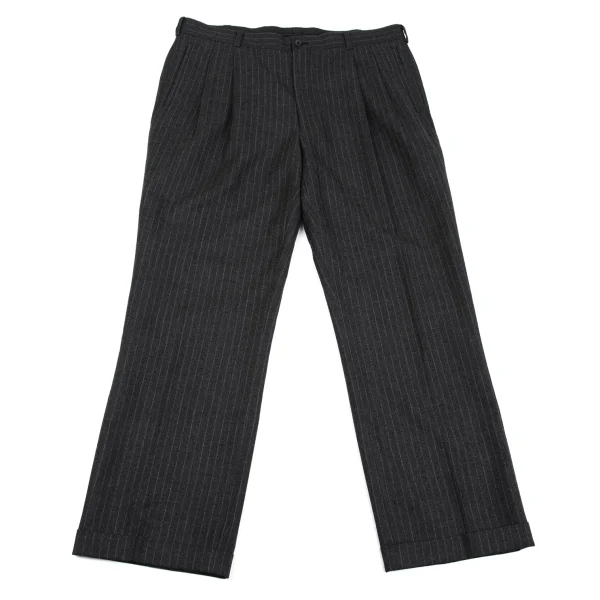 Papas Martin Sons＆Co. SUPER120'S & CASMERE Striped Jacket & Pants K-162677_011