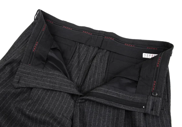 Papas Martin Sons＆Co. SUPER120'S & CASMERE Striped Jacket & Pants K-162677_014
