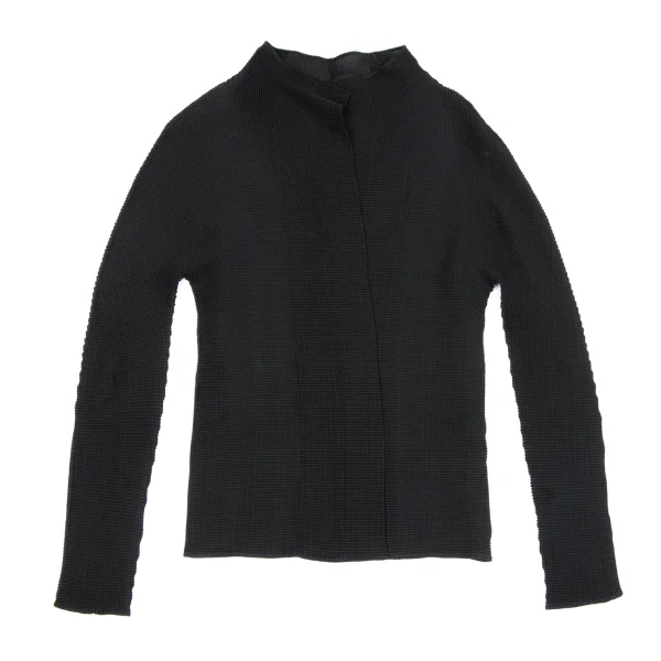 ISSEY MIYAKE me Stretch Pleated Buttonless Cardigan K-162678_002