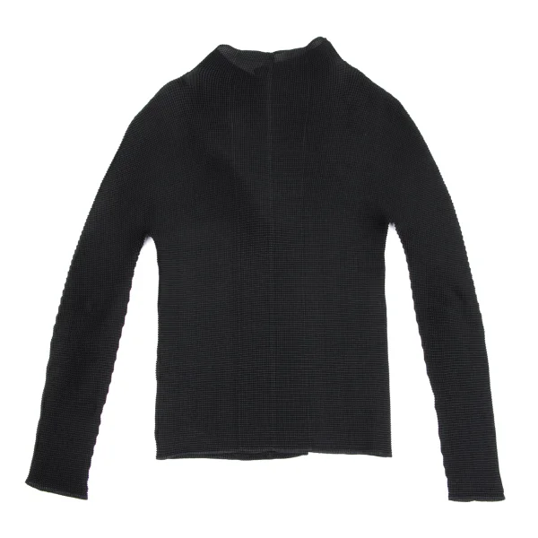 ISSEY MIYAKE me Stretch Pleated Buttonless Cardigan K-162678_010