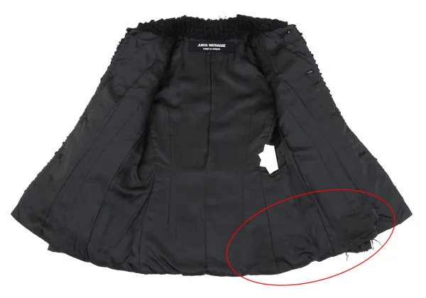 JUNYA WATANABE  Mohair Blended Knit Jacket K-162686_012