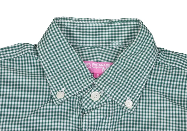 JUNYA WATANABE MAN PINK COMME des GARCONS Checked Short Sleeve Shirt K-162689_004