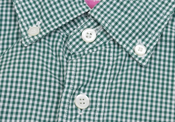 JUNYA WATANABE MAN PINK COMME des GARCONS Checked Short Sleeve Shirt K-162689_006