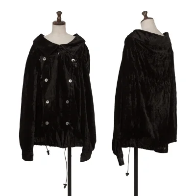 JUNYA WATANABE COMME des GARCONS Velour Drawcord Shirring Jacket