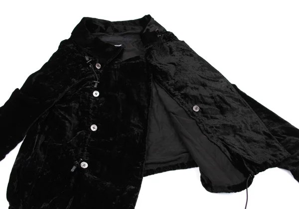 JUNYA WATANABE COMME des GARCONS Velour Drawcord Shirring Jacket K-162690_009