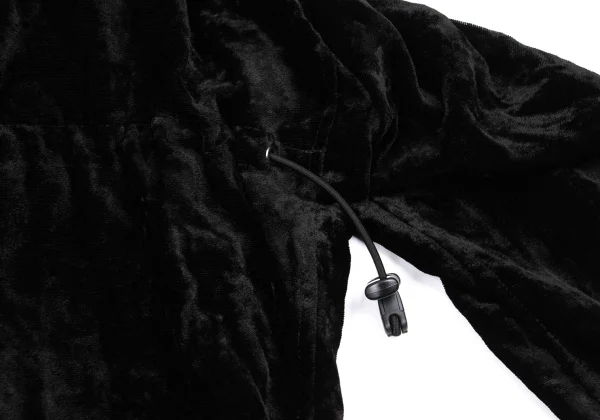 JUNYA WATANABE COMME des GARCONS Velour Drawcord Shirring Jacket K-162690_014